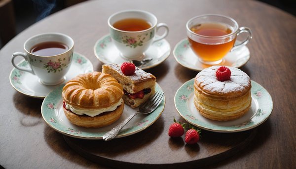 Le thé et la pâtisserie : un duo pour votre palais